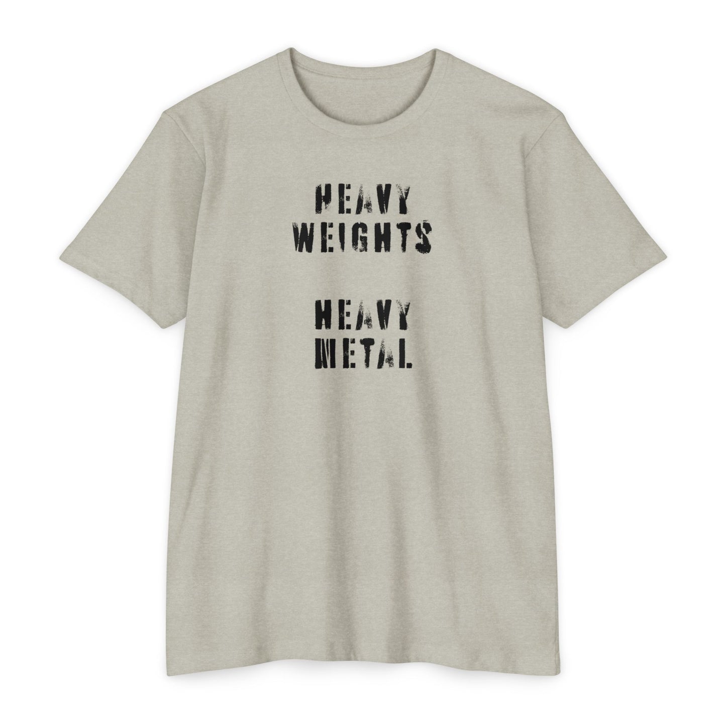 (Fitted) heavy weights heavy metal tee