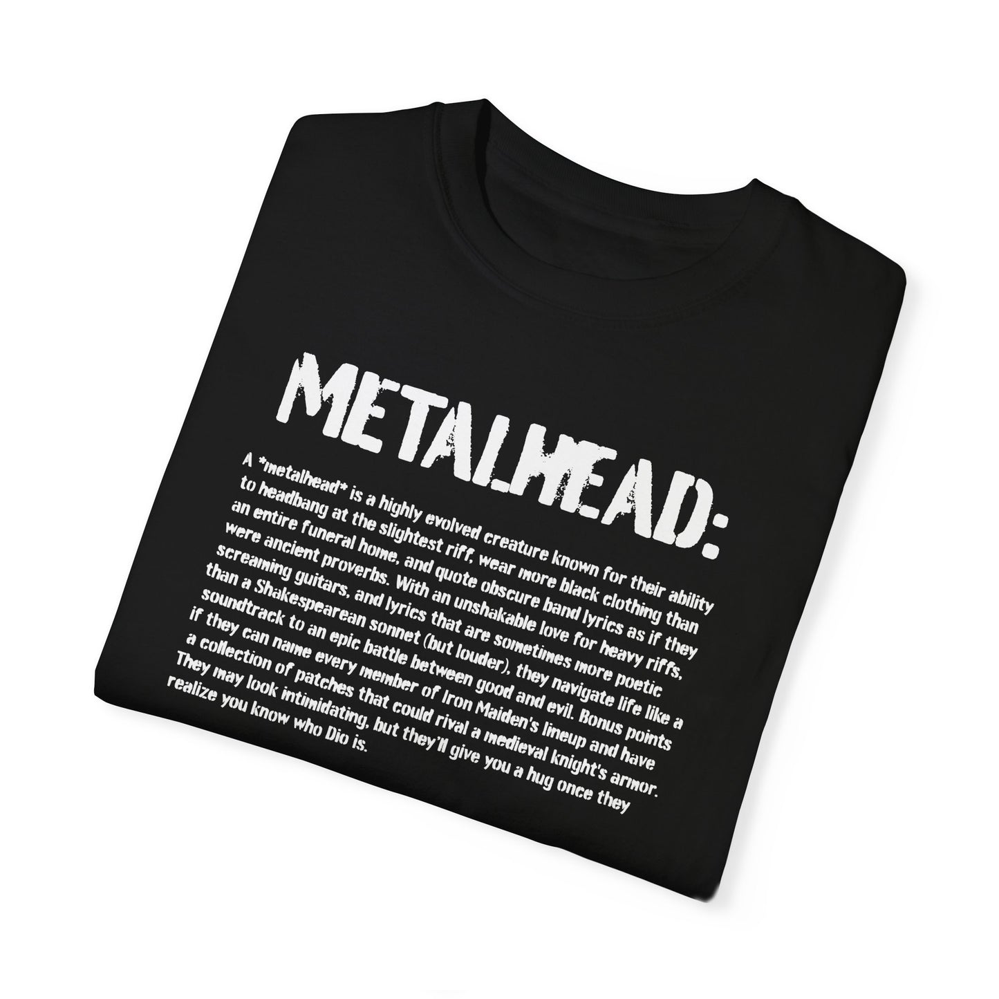 metalhead definition tee