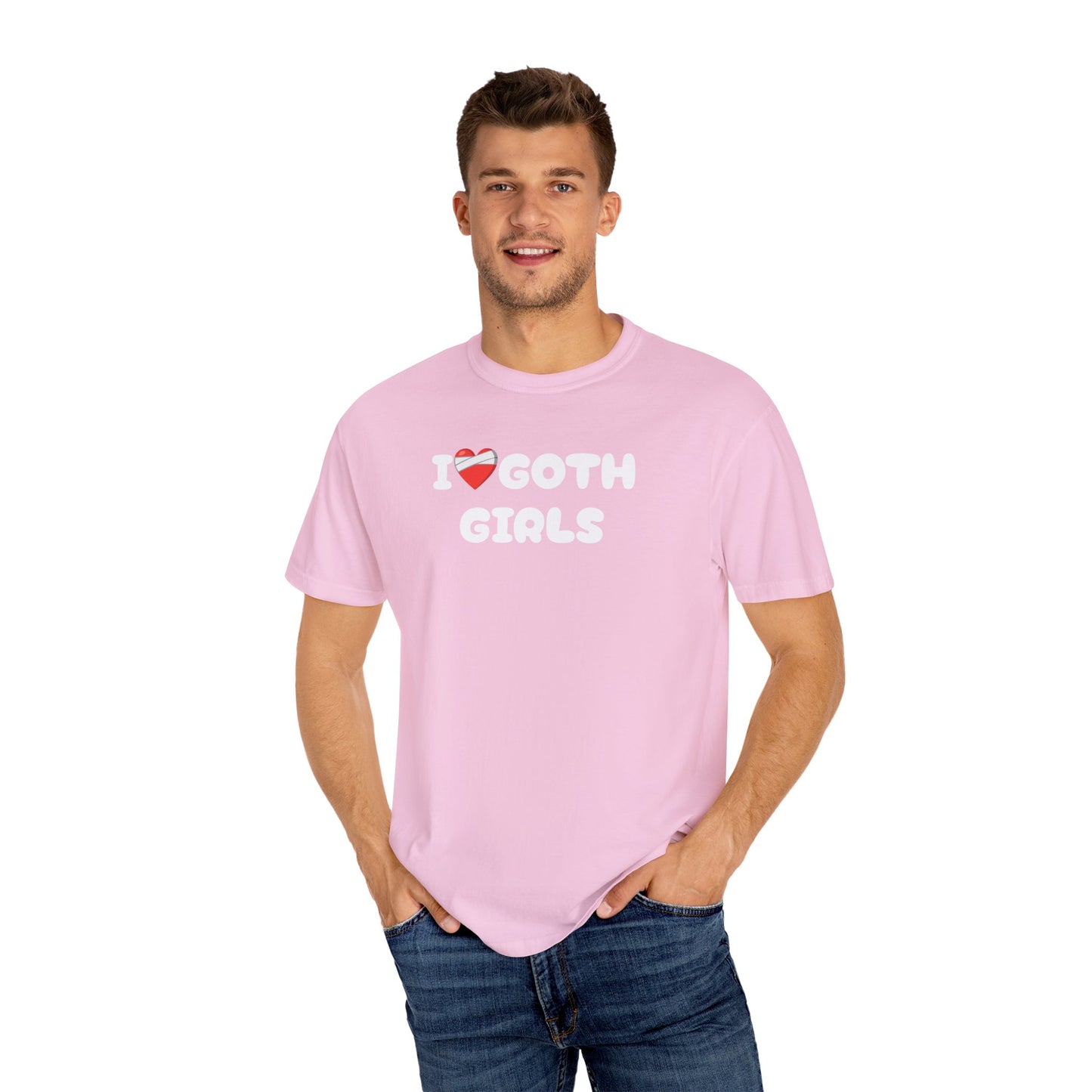 i love goth girls tee