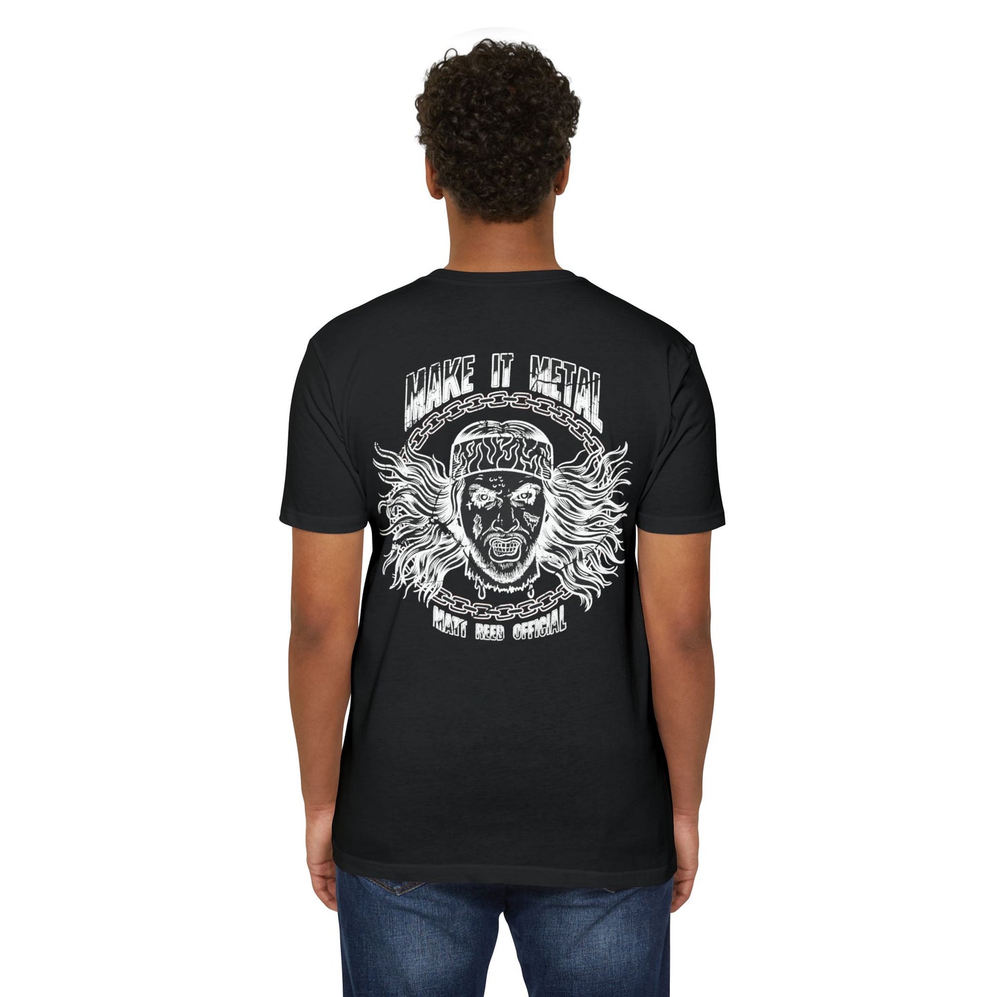 (Fitted) heavy weights heavy metal tee