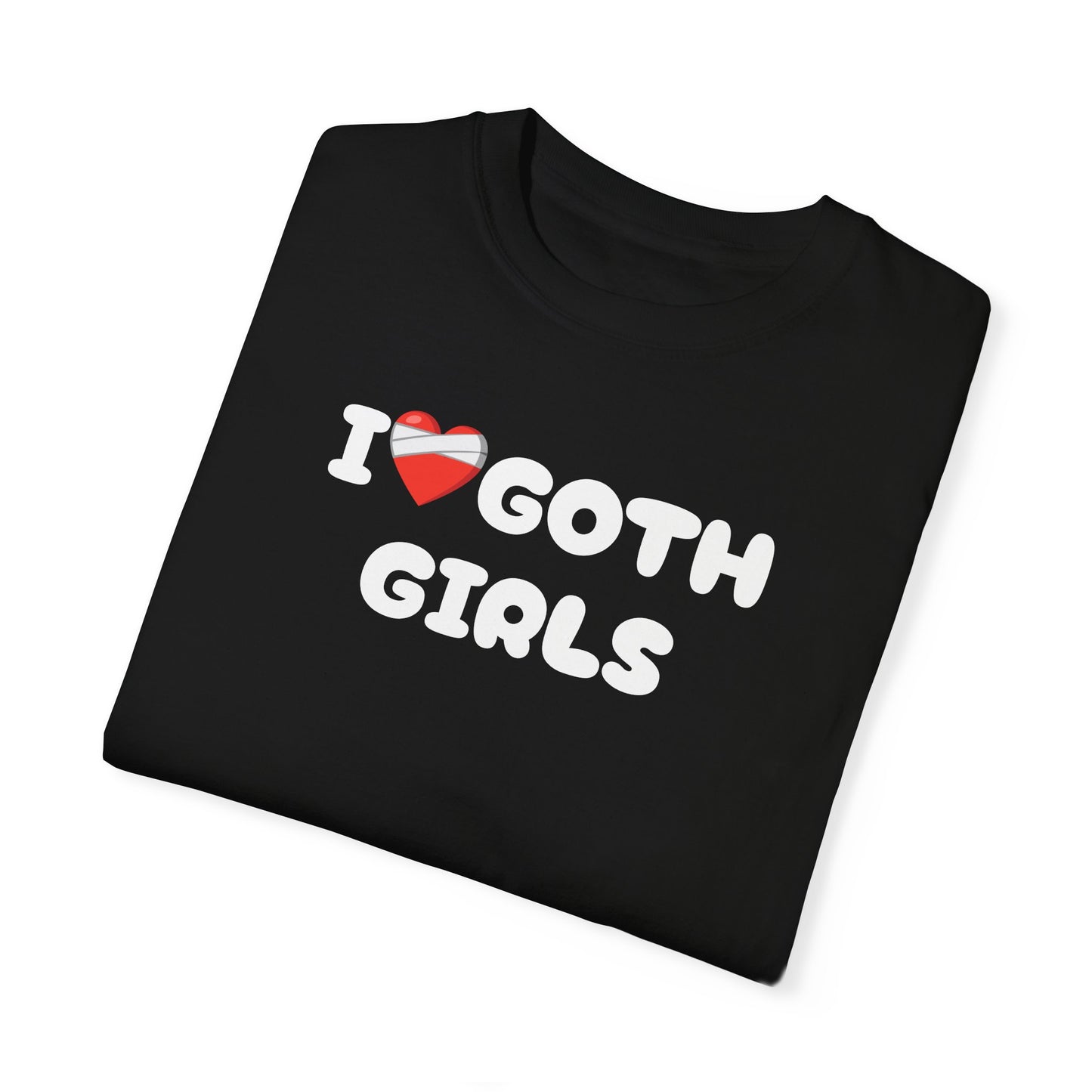 i love goth girls tee