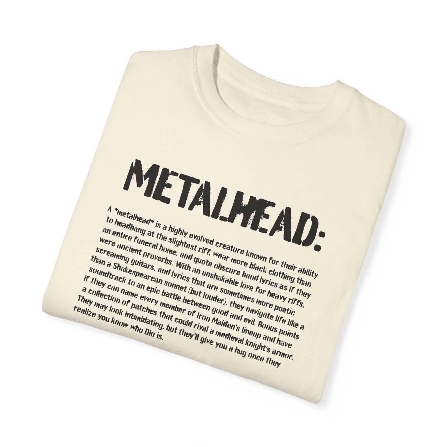 metalhead definition tee