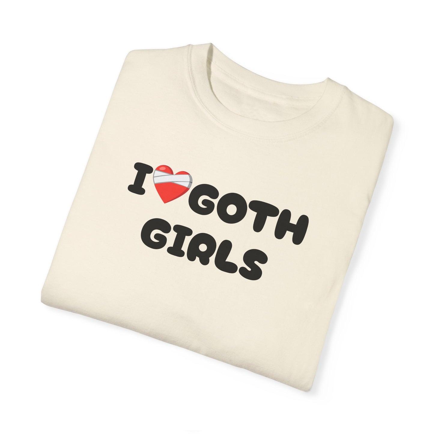 i love goth girls tee